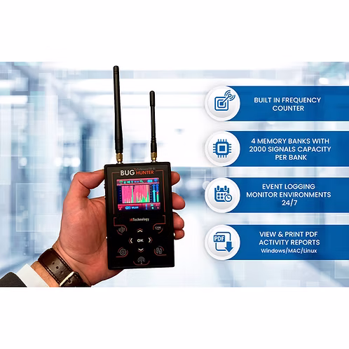 BH04PRO – Event Logging TSCM Detector